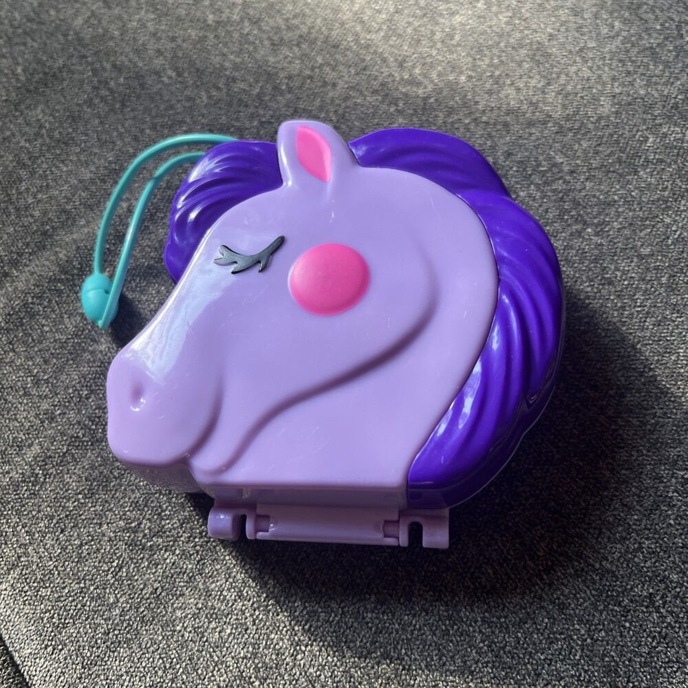 Mattel Polly Pocket Jumpin' Style‎ Pony Compact